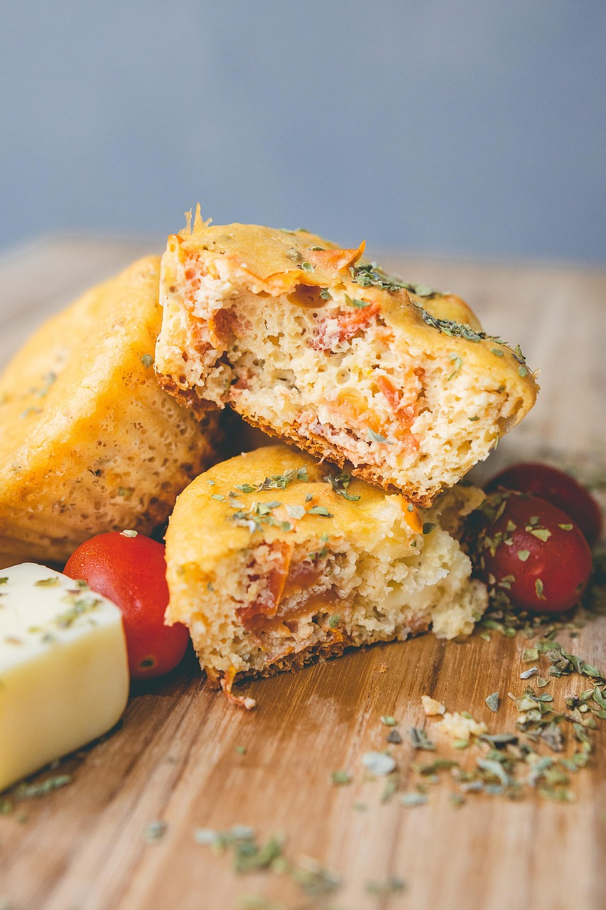 Salzige Muffins – aus Kartoffelteig!