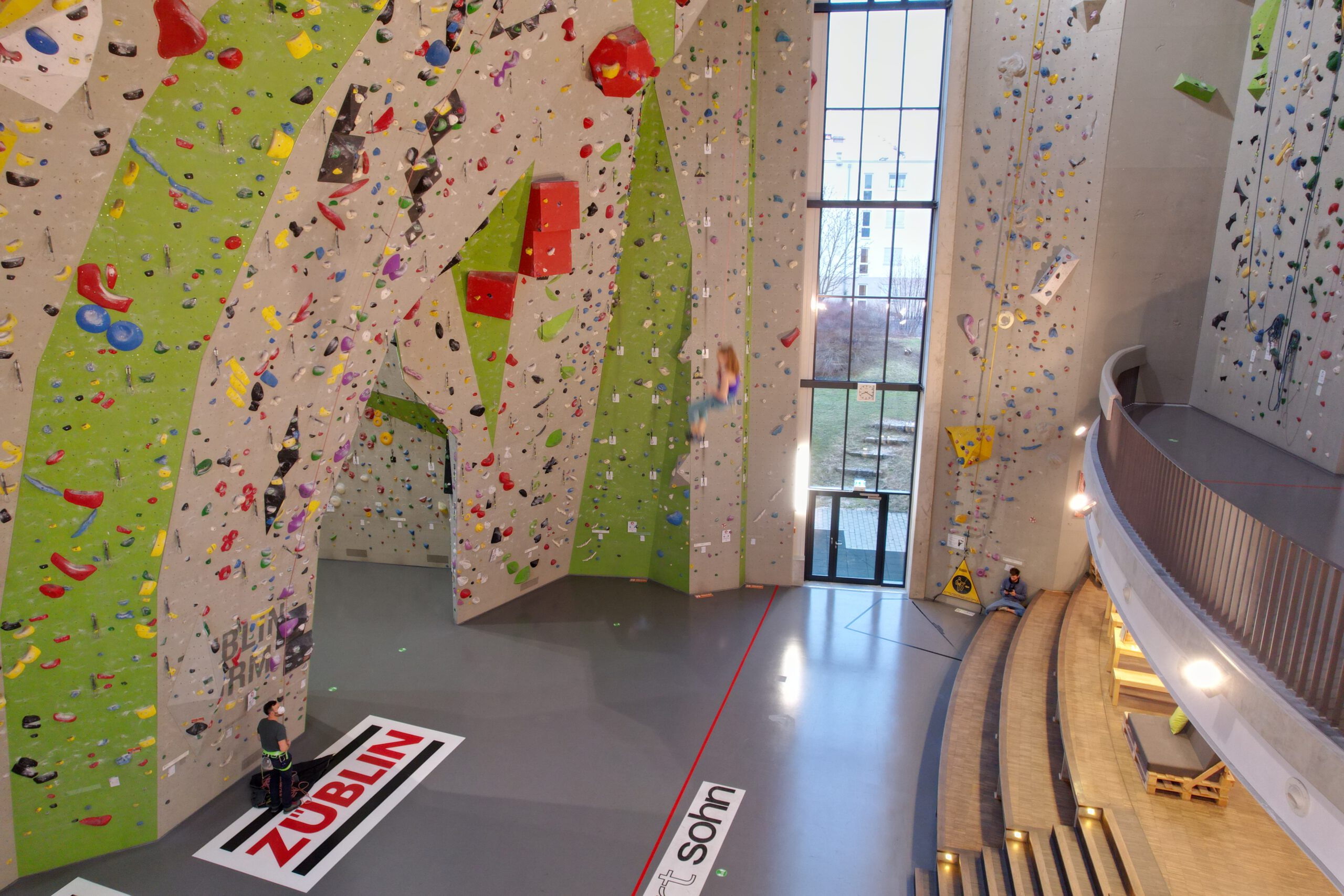 Schatzsuche in der Kletterhalle